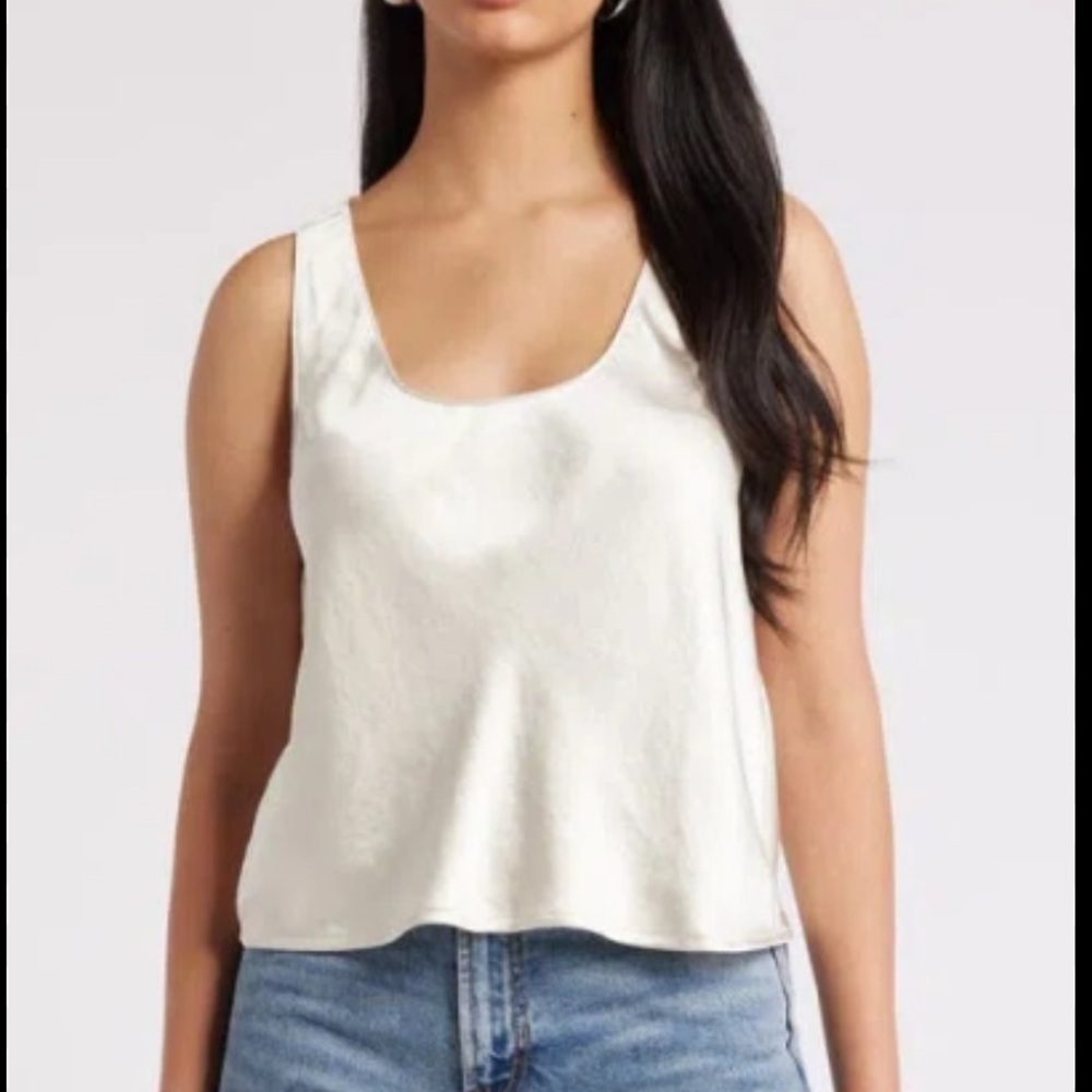 NWT Open Edit Silky Top